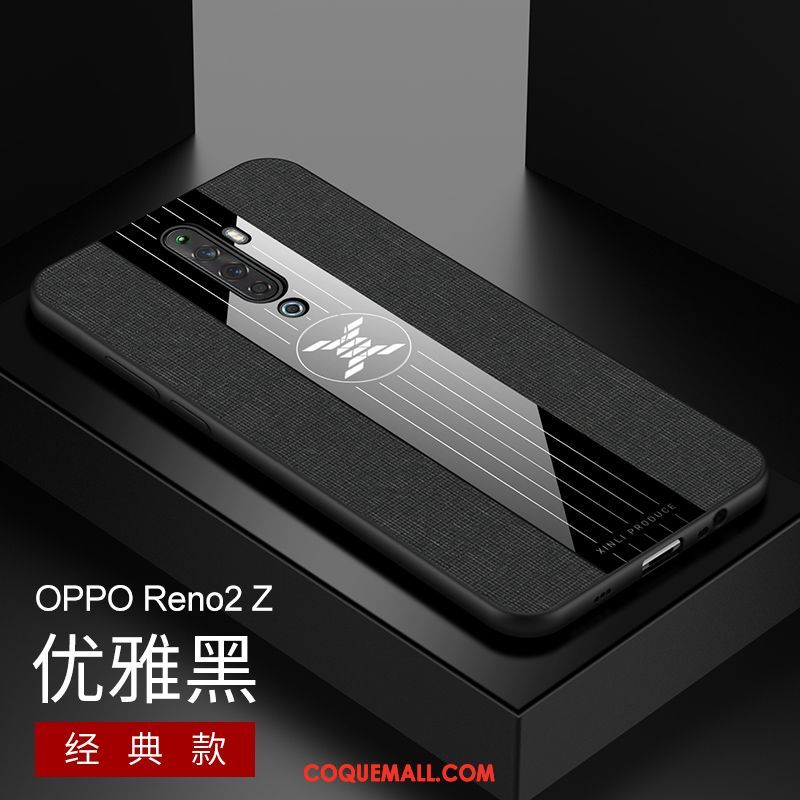 Étui Oppo Reno 2 Z Créatif Couvercle Arrière Personnalité, Coque Oppo Reno 2 Z Tempérer Membrane