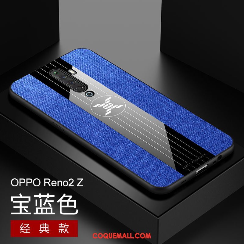 Étui Oppo Reno 2 Z Créatif Couvercle Arrière Personnalité, Coque Oppo Reno 2 Z Tempérer Membrane