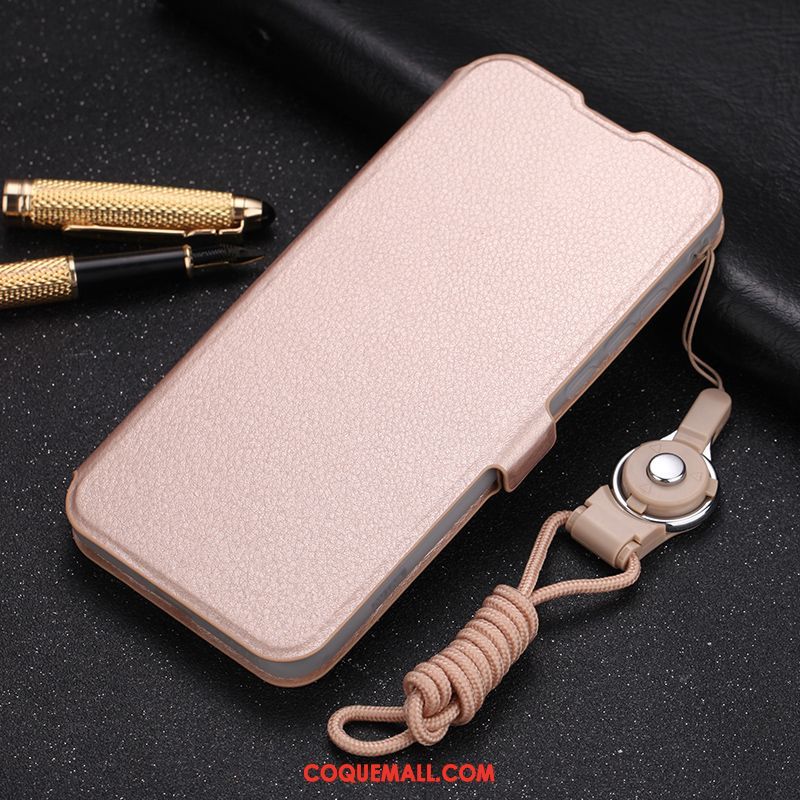 Étui Oppo Reno 2 Z En Cuir Silicone Classic, Coque Oppo Reno 2 Z Tempérer Protection