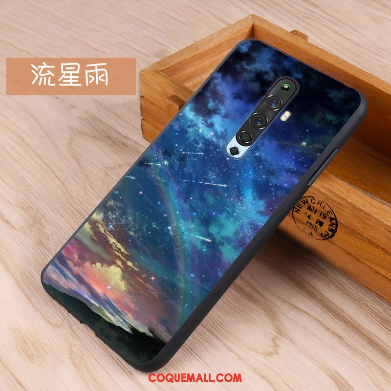 Étui Oppo Reno 2 Z Protection Membrane Incassable, Coque Oppo Reno 2 Z Nanomètre Cœur