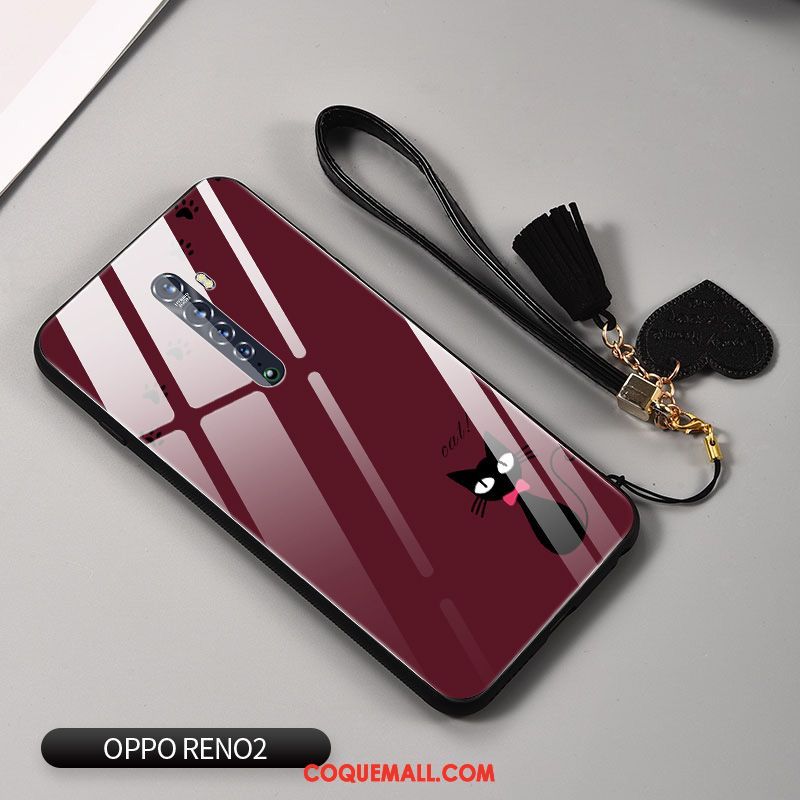 Étui Oppo Reno 2 Z Téléphone Portable Mode Miroir, Coque Oppo Reno 2 Z Nouveau Protection