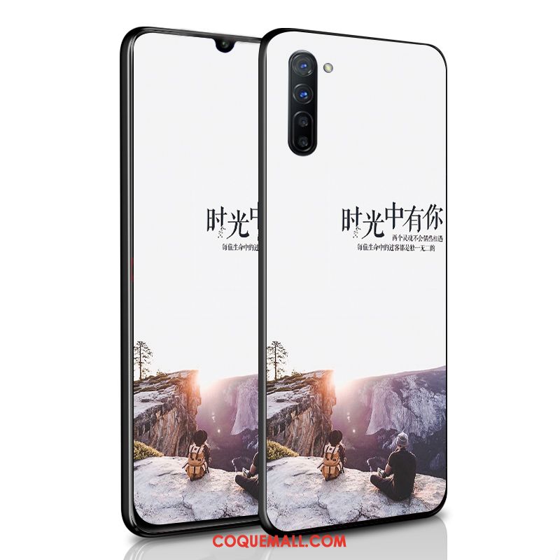 Étui Oppo Reno 3 Amoureux Personnalité Silicone, Coque Oppo Reno 3 Téléphone Portable Très Mince