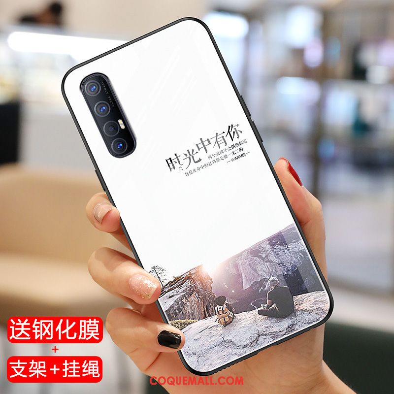 Étui Oppo Reno 3 Pro Blanc Nouveau Protection, Coque Oppo Reno 3 Pro Tendance Très Mince