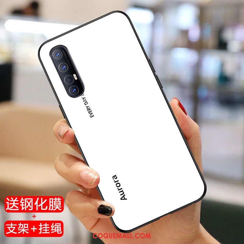 Étui Oppo Reno 3 Pro Blanc Nouveau Protection, Coque Oppo Reno 3 Pro Tendance Très Mince