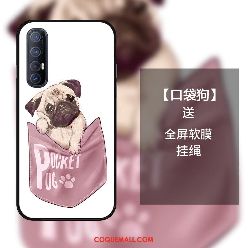 Étui Oppo Reno 3 Pro Dessin Animé Charmant Tout Compris, Coque Oppo Reno 3 Pro Téléphone Portable Protection