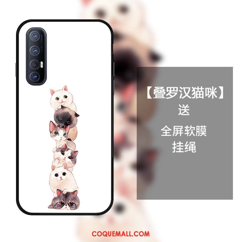 Étui Oppo Reno 3 Pro Dessin Animé Charmant Tout Compris, Coque Oppo Reno 3 Pro Téléphone Portable Protection