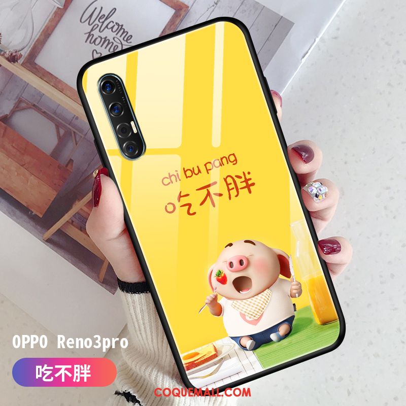 Étui Oppo Reno 3 Pro Fluide Doux Incassable Silicone, Coque Oppo Reno 3 Pro Très Mince Amoureux