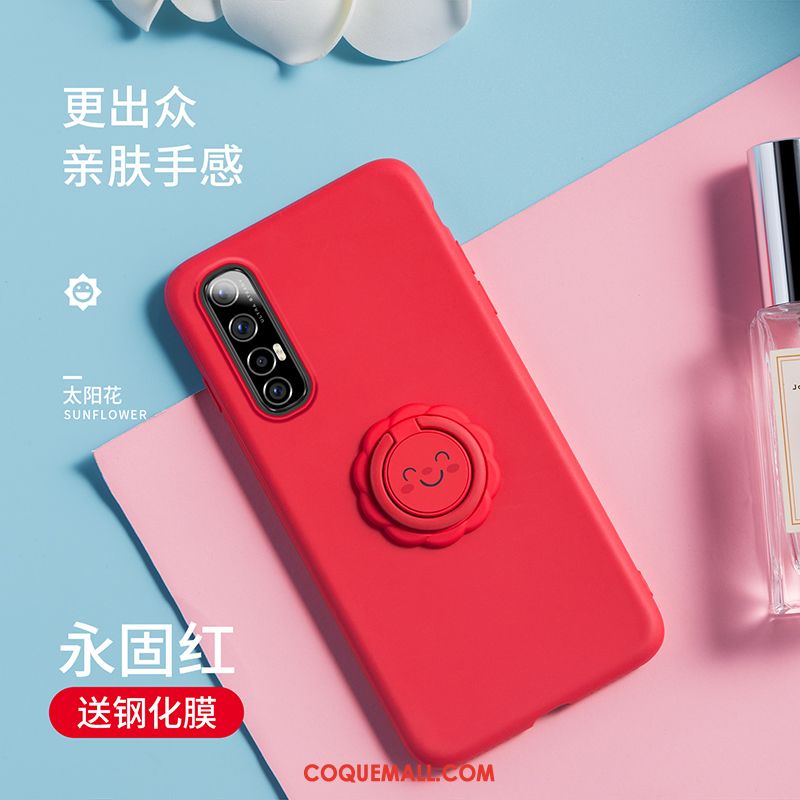 Étui Oppo Reno 3 Pro Marque De Tendance Incassable Fluide Doux, Coque Oppo Reno 3 Pro Nouveau Vert