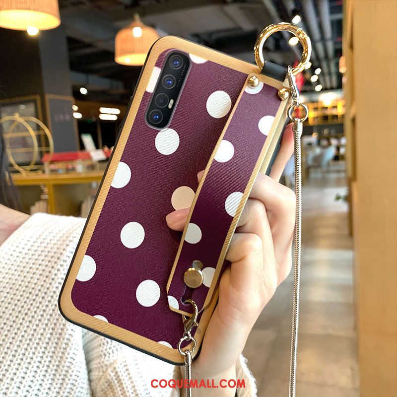 Étui Oppo Reno 3 Pro Téléphone Portable Personnalité Fluide Doux, Coque Oppo Reno 3 Pro Vert Marque De Tendance