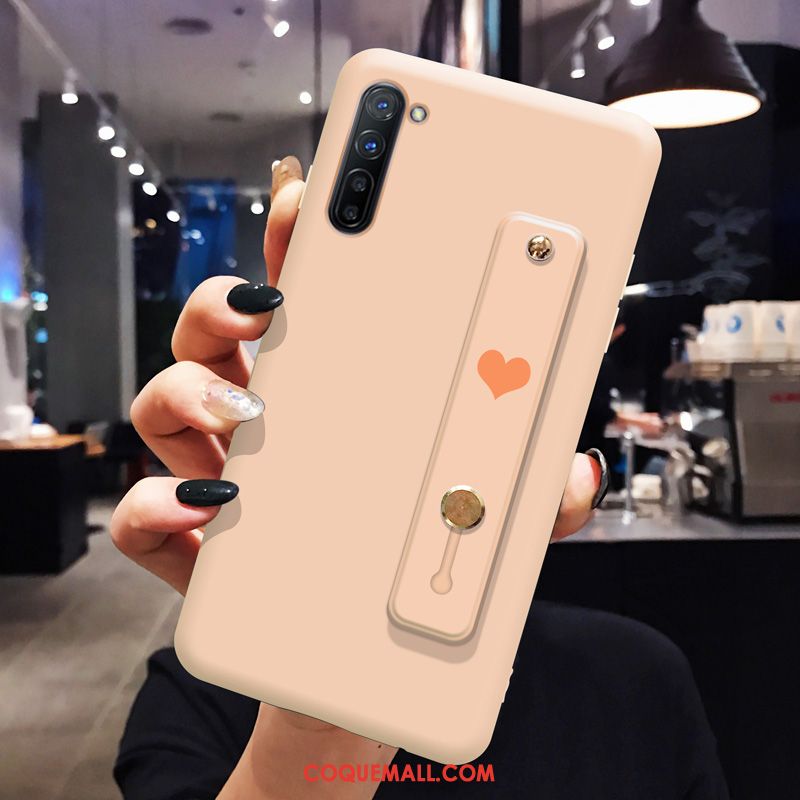 Étui Oppo Reno 3 Silicone Vert Tendance, Coque Oppo Reno 3 Net Rouge Téléphone Portable