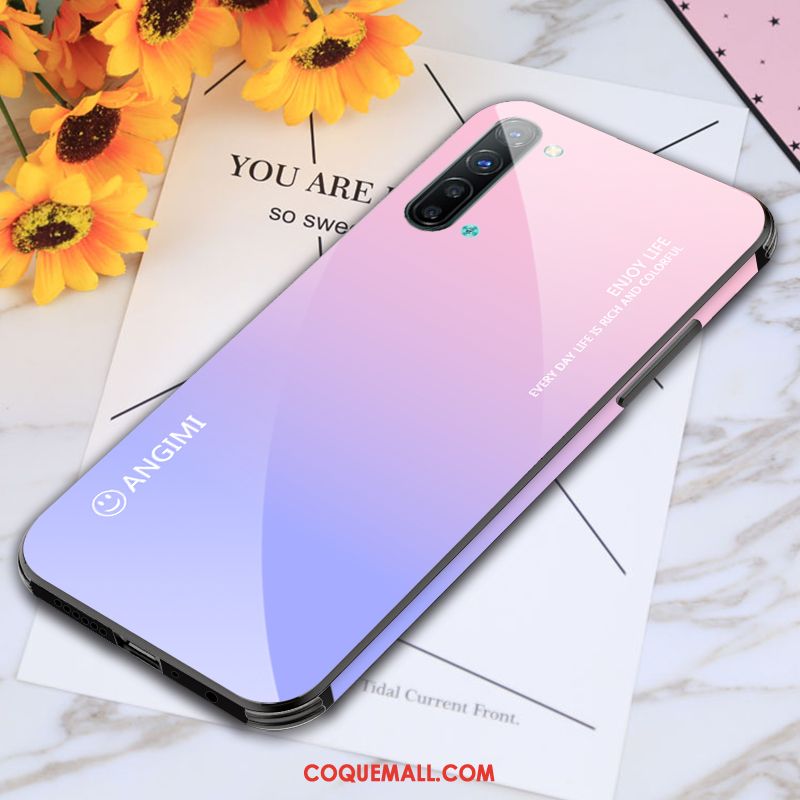 Étui Oppo Reno 3 Tout Compris Créatif Marque De Tendance, Coque Oppo Reno 3 Silicone Très Mince