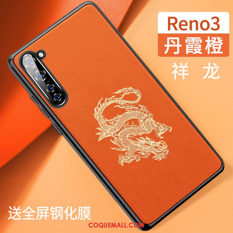 Étui Oppo Reno 3 Vert Nouveau Tout Compris, Coque Oppo Reno 3 Silicone Téléphone Portable