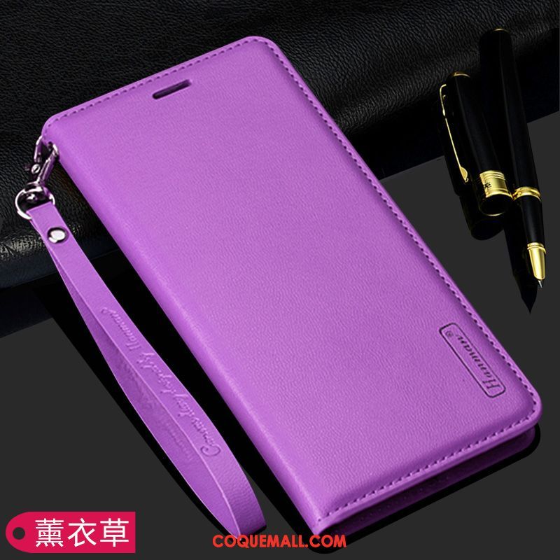 Étui Oppo Reno Z En Cuir Cuir Véritable Membrane, Coque Oppo Reno Z Incassable Téléphone Portable