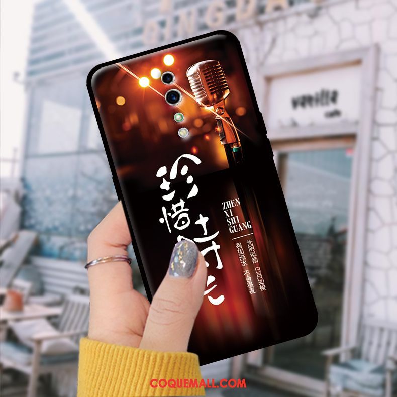 Étui Oppo Reno Z Fluide Doux Ornements Suspendus Tout Compris, Coque Oppo Reno Z Téléphone Portable Protection