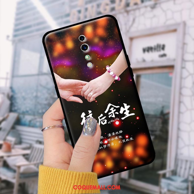 Étui Oppo Reno Z Fluide Doux Ornements Suspendus Tout Compris, Coque Oppo Reno Z Téléphone Portable Protection