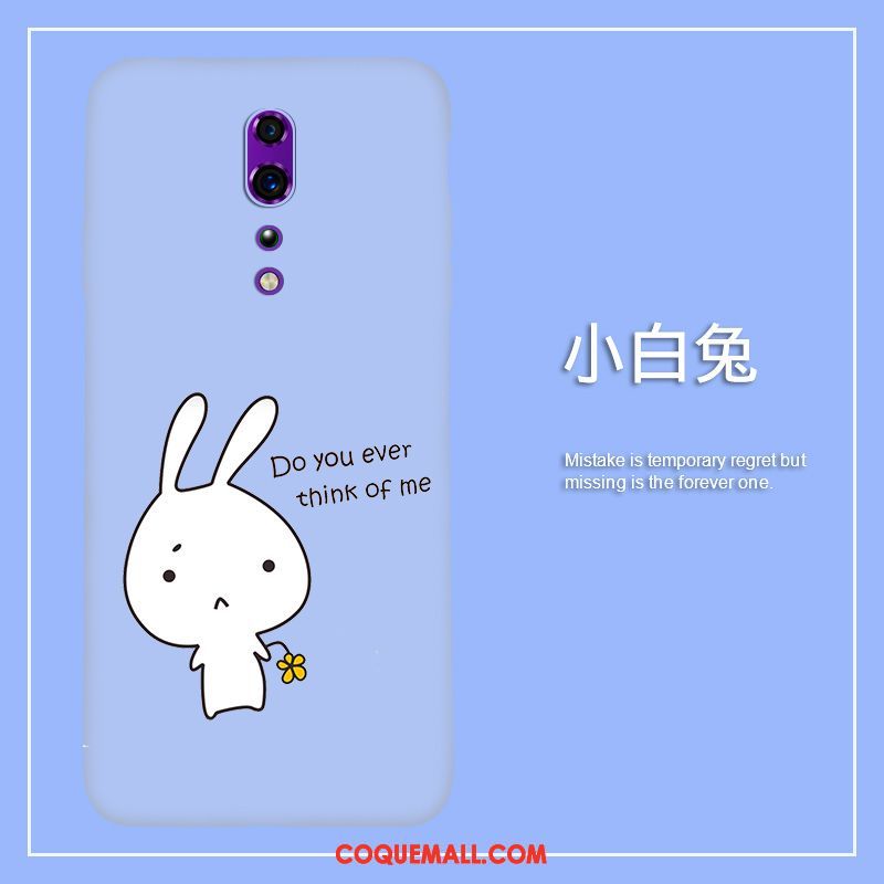 Étui Oppo Reno Z Fluide Doux Tendance Incassable, Coque Oppo Reno Z Étudiant Net Rouge