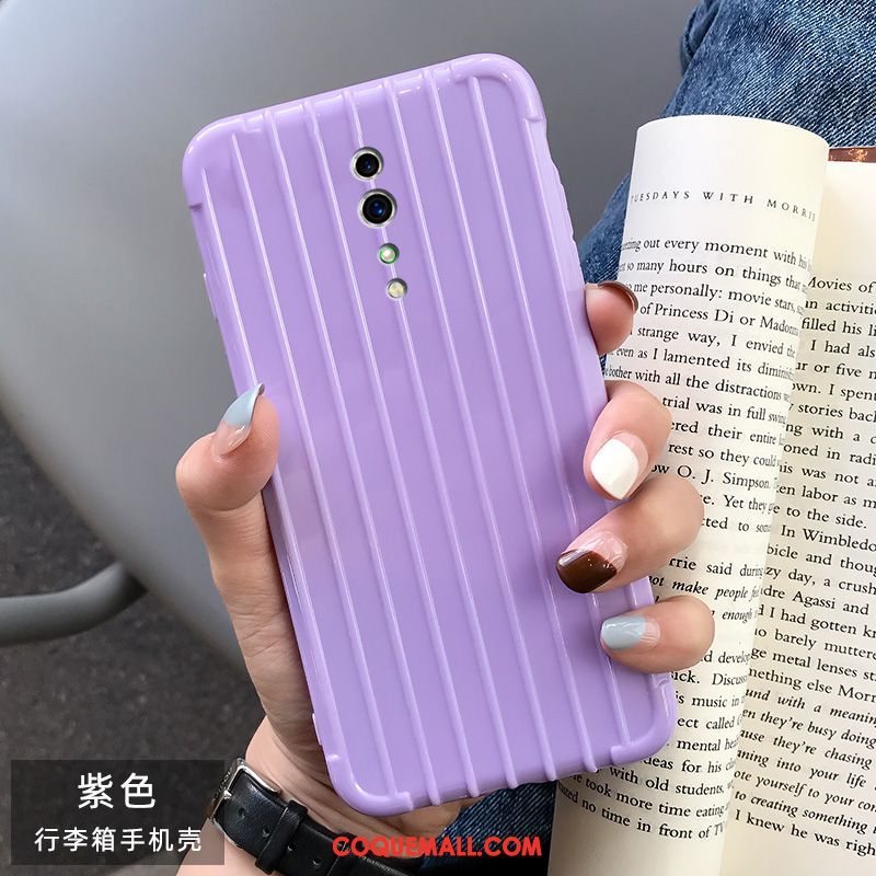 Étui Oppo Reno Z Multicolore Créatif Incassable, Coque Oppo Reno Z Tout Compris Personnalité