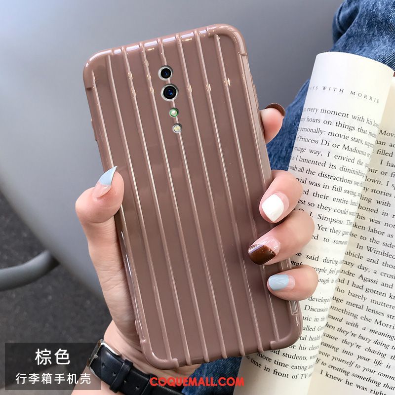 Étui Oppo Reno Z Multicolore Créatif Incassable, Coque Oppo Reno Z Tout Compris Personnalité