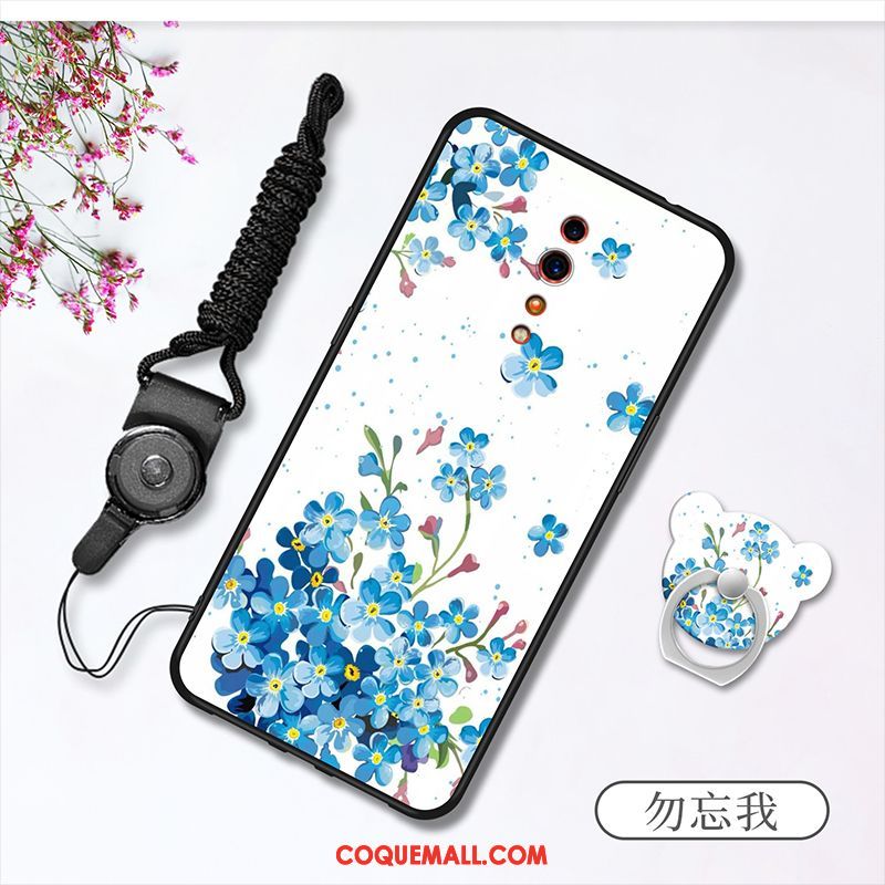 Étui Oppo Reno Z Protection Ornements Suspendus Fluide Doux, Coque Oppo Reno Z Support Téléphone Portable