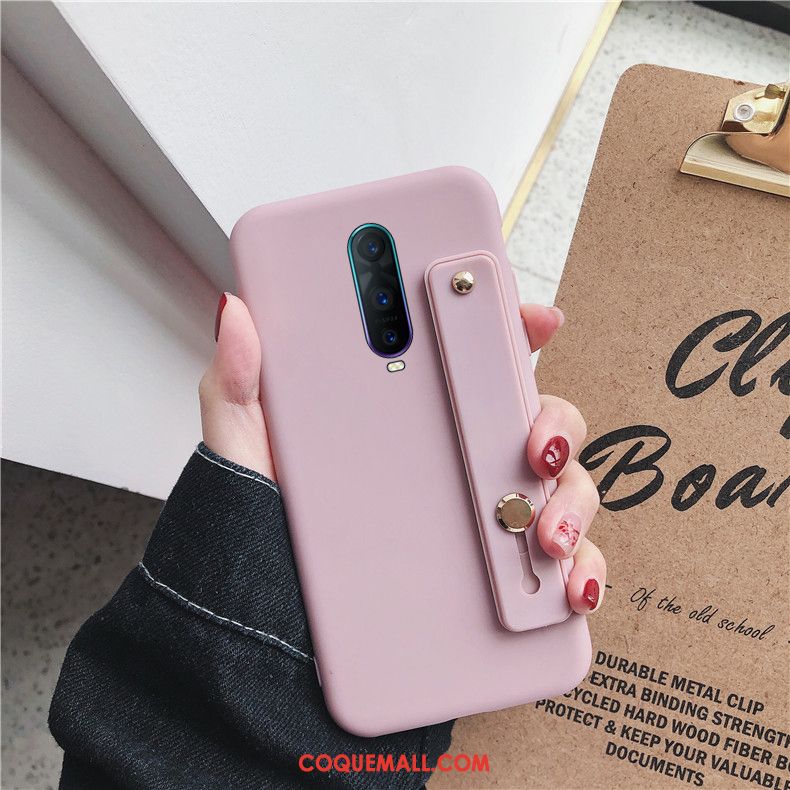 Étui Oppo Rx17 Pro Tout Compris Fluide Doux Téléphone Portable, Coque Oppo Rx17 Pro Rose