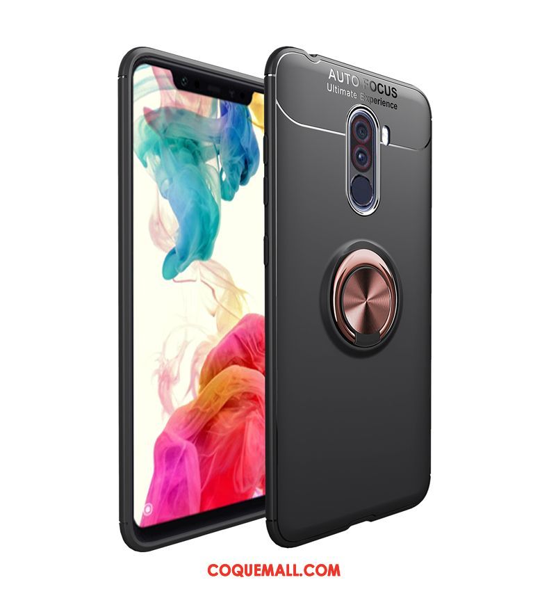 Étui Pocophone F1 Petit Nouveau Rouge, Coque Pocophone F1 Fluide Doux Téléphone Portable Beige