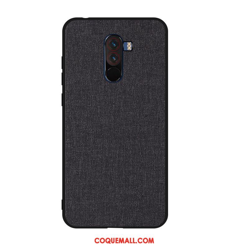 Étui Pocophone F1 Protection Nouveau Petit, Coque Pocophone F1 Fluide Doux Téléphone Portable Beige