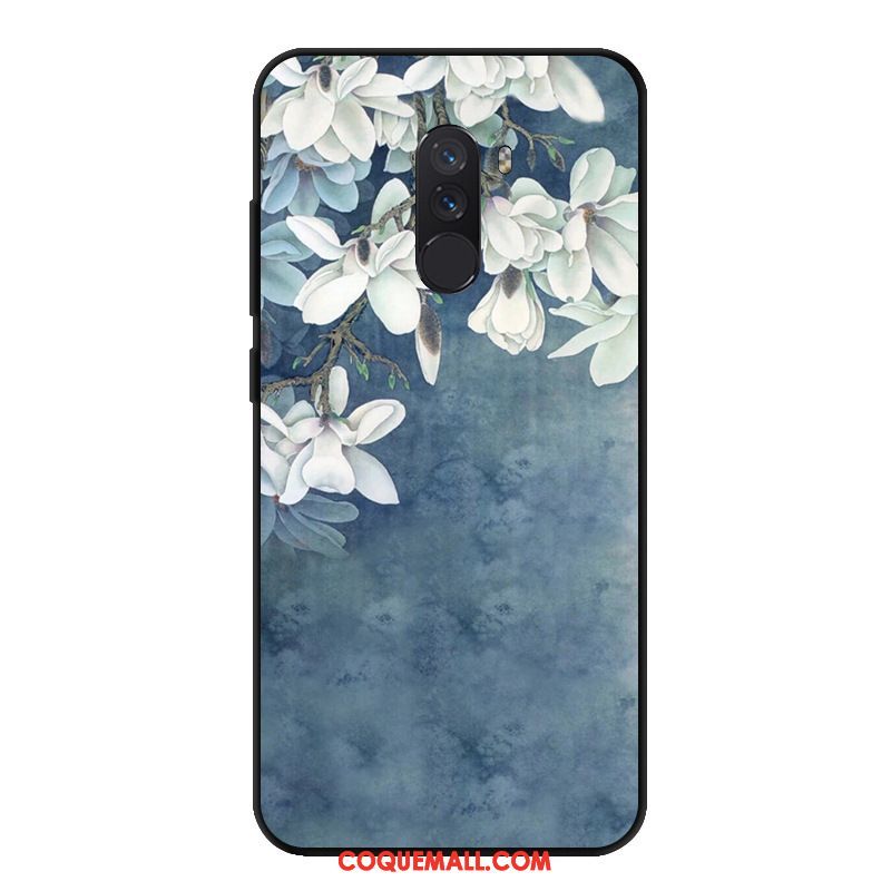 Étui Pocophone F1 Vert Petit Incassable, Coque Pocophone F1 Noir Fluide Doux Beige