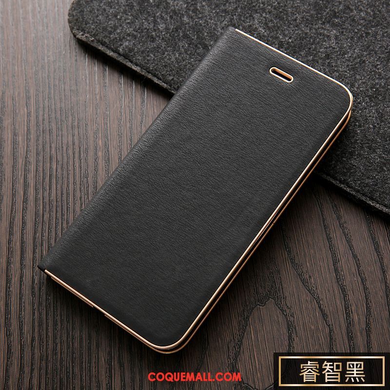 Étui Pocophone F1 Étui En Cuir Protection Incassable, Coque Pocophone F1 Rose Cuir Véritable