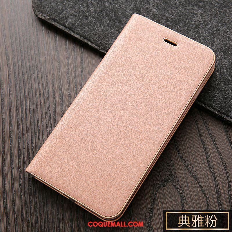 Étui Pocophone F1 Étui En Cuir Protection Incassable, Coque Pocophone F1 Rose Cuir Véritable