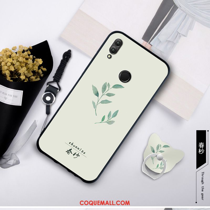 Étui Redmi 7 Incassable Amoureux Dessin Animé, Coque Redmi 7 Personnalité Nouveau Beige