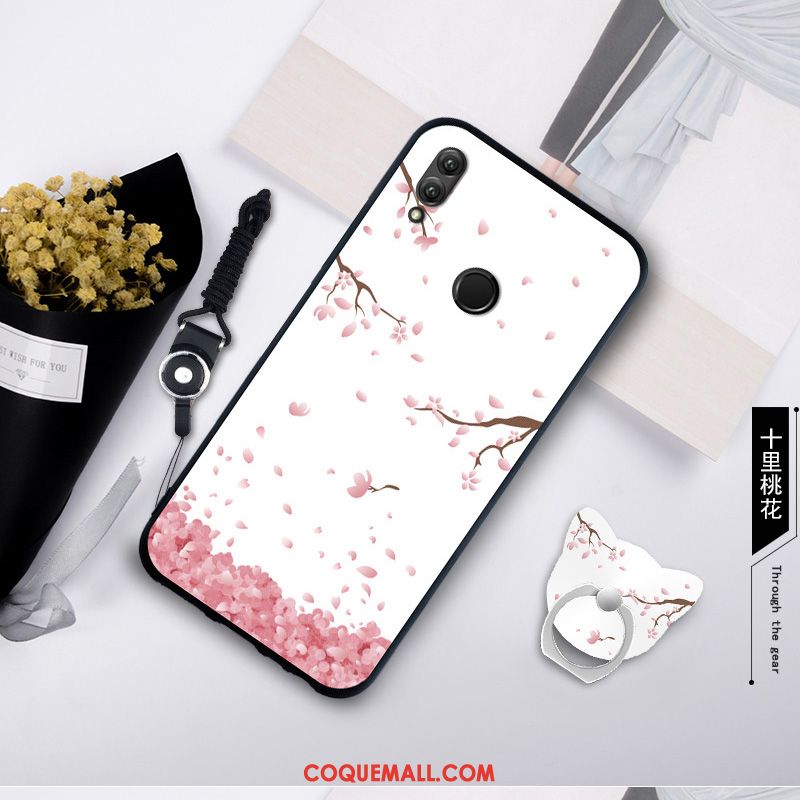 Étui Redmi 7 Incassable Amoureux Dessin Animé, Coque Redmi 7 Personnalité Nouveau Beige