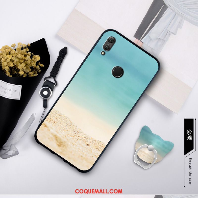 Étui Redmi 7 Incassable Amoureux Dessin Animé, Coque Redmi 7 Personnalité Nouveau Beige