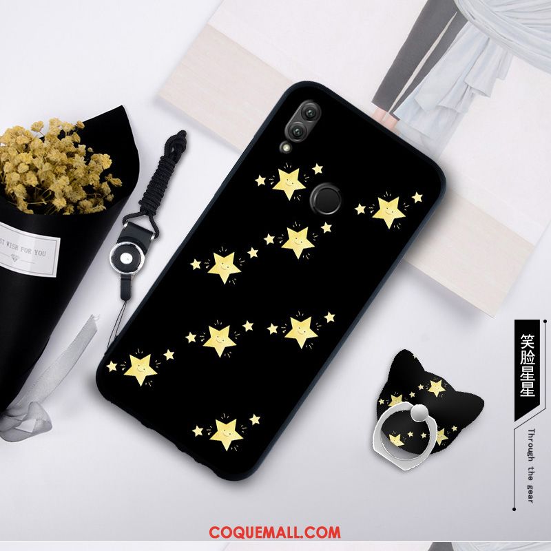 Étui Redmi 7 Incassable Amoureux Dessin Animé, Coque Redmi 7 Personnalité Nouveau Beige