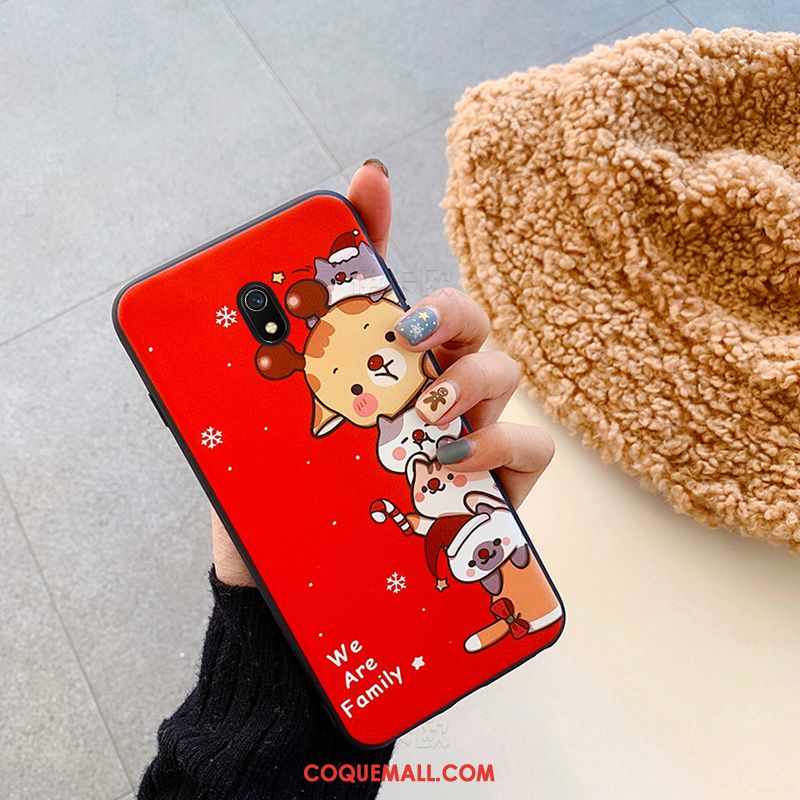 Étui Redmi 8a Dessin Animé Incassable Téléphone Portable, Coque Redmi 8a Amoureux Fluide Doux Beige