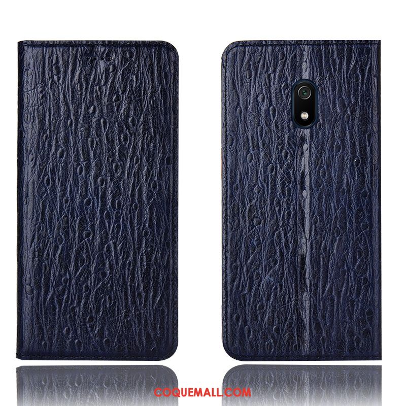 Étui Redmi 8a Incassable Téléphone Portable Tout Compris, Coque Redmi 8a Modèle Fleurie Oiseau Beige