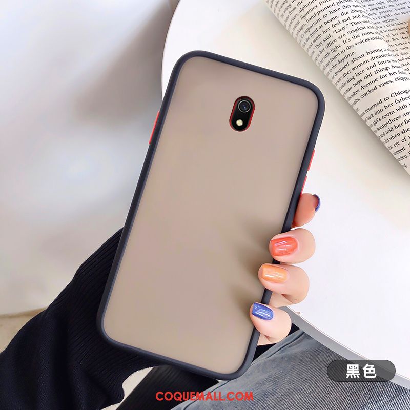 Étui Redmi 8a Mode Fluide Doux Tendance, Coque Redmi 8a Net Rouge Légères Beige