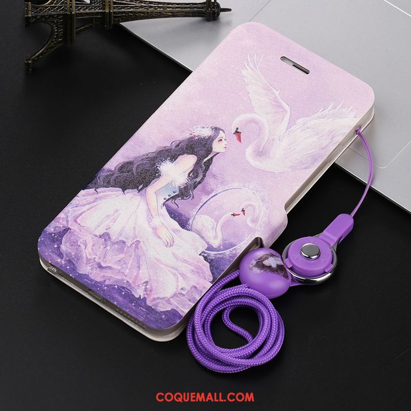 Étui Redmi 8a Tout Compris Personnalité Incassable, Coque Redmi 8a Violet Fluide Doux Beige