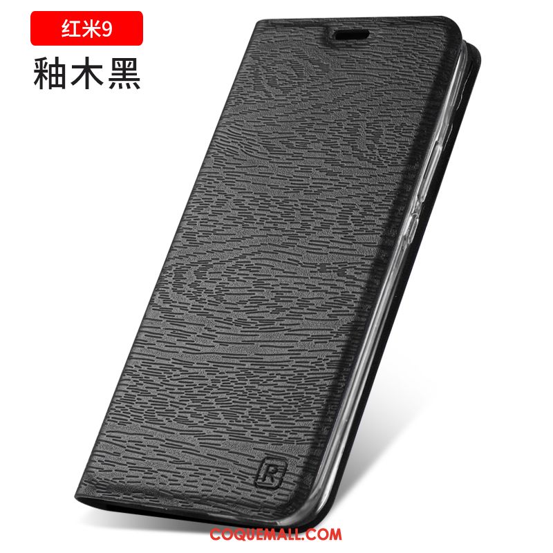 Étui Redmi 9 Incassable Tout Compris Protection, Coque Redmi 9 Silicone Petit Beige