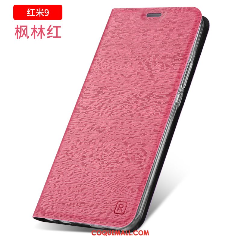 Étui Redmi 9 Incassable Tout Compris Protection, Coque Redmi 9 Silicone Petit Beige