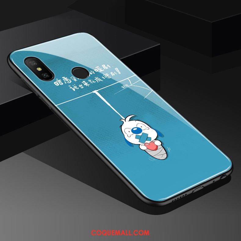 Étui Redmi Note 6 Pro Charmant Dessin Animé Marque De Tendance, Coque Redmi Note 6 Pro Incassable Chiens Beige