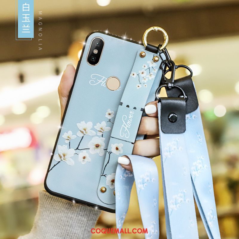 Étui Redmi Note 6 Pro Fluide Doux Tout Compris Téléphone Portable, Coque Redmi Note 6 Pro Incassable Marque De Tendance Beige