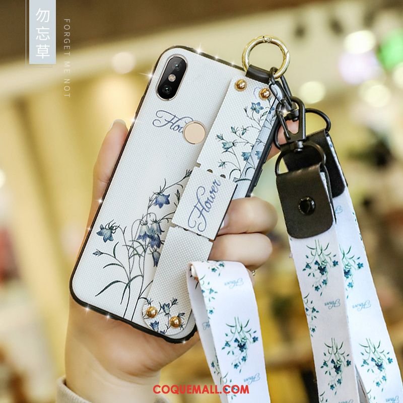 Étui Redmi Note 6 Pro Fluide Doux Tout Compris Téléphone Portable, Coque Redmi Note 6 Pro Incassable Marque De Tendance Beige