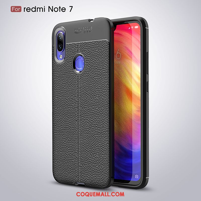 Étui Redmi Note 7 Fluide Doux Gris Téléphone Portable, Coque Redmi Note 7 Protection Tendance Beige