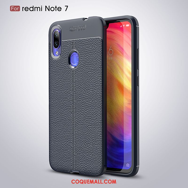 Étui Redmi Note 7 Fluide Doux Gris Téléphone Portable, Coque Redmi Note 7 Protection Tendance Beige