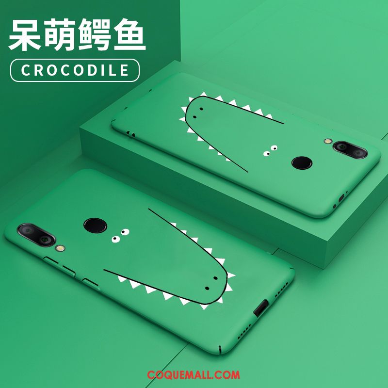 Étui Redmi Note 7 Or Dessin Animé Tout Compris, Coque Redmi Note 7 Bleu Personnalité Beige