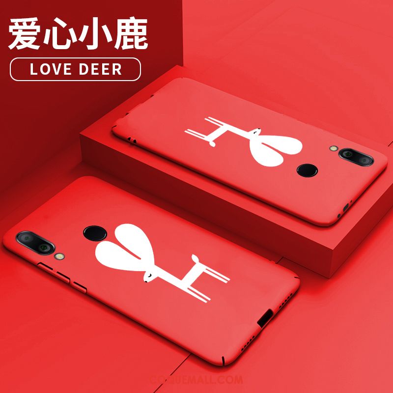 Étui Redmi Note 7 Or Dessin Animé Tout Compris, Coque Redmi Note 7 Bleu Personnalité Beige