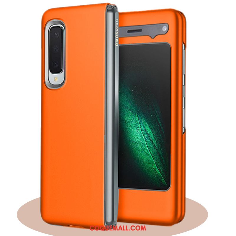 Étui Samsung Fold Délavé En Daim Téléphone Portable Violet, Coque Samsung Fold Étoile Tout Compris