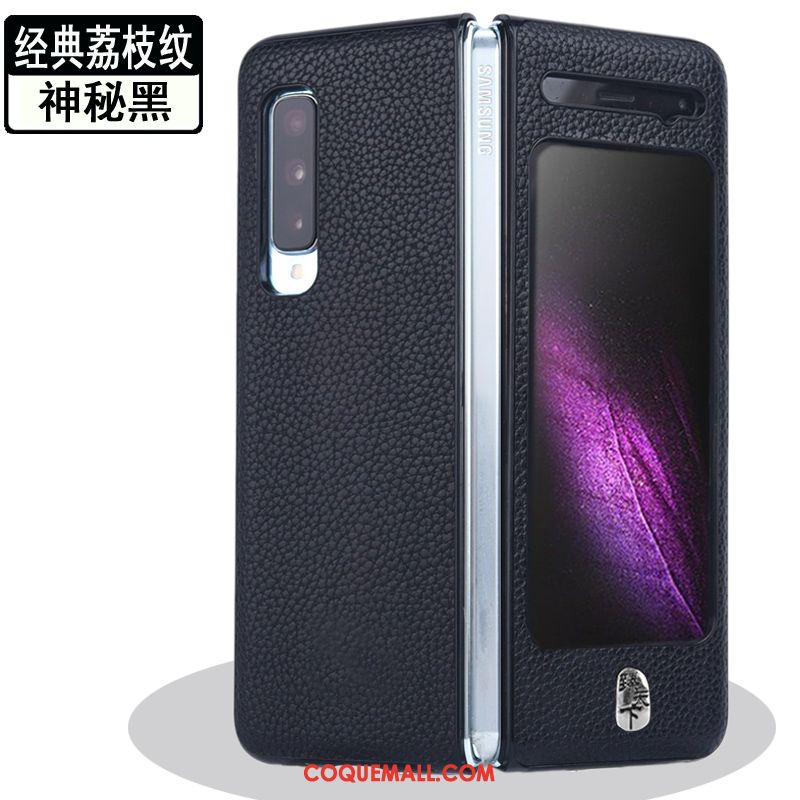 Étui Samsung Fold Étoile Incassable Téléphone Portable, Coque Samsung Fold Protection Plier