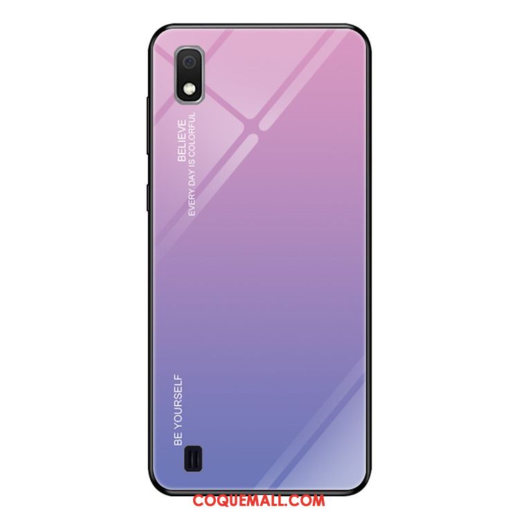 Étui Samsung Galaxy A10 Dégradé Téléphone Portable Vert, Coque Samsung Galaxy A10 Protection Tendance