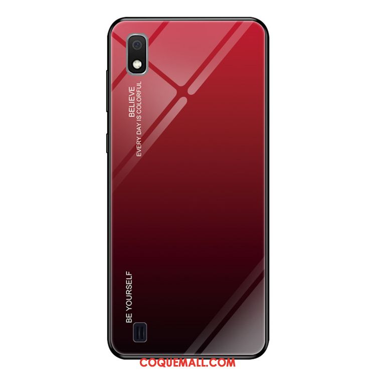 Étui Samsung Galaxy A10 Dégradé Téléphone Portable Vert, Coque Samsung Galaxy A10 Protection Tendance